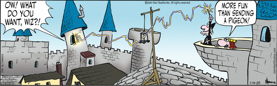 Wizard of Id Comic Strip for January 14, 2025 