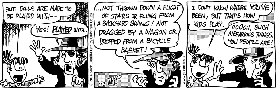 Heart of the City Comic Strip for January 23, 2014 