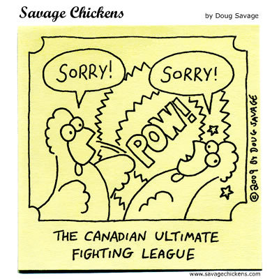 Savage Chickens Comic Strip for October 14, 2013 
