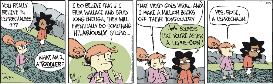 Wallace the Brave Comic Strip for February 27, 2024 