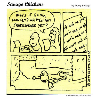 Savage Chickens Comic Strip for October 07, 2013 