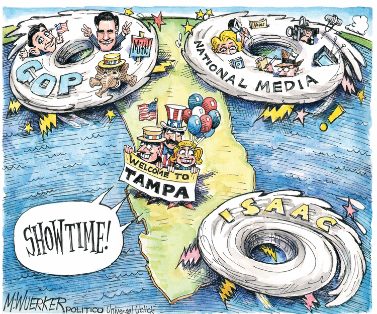 Matt Wuerker Comic Strip for August 27, 2012 