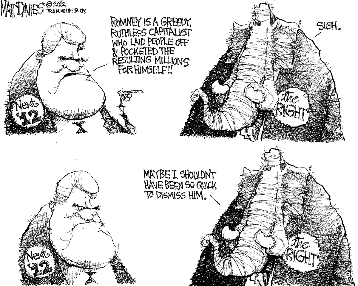 Matt Davies Comic Strip for January 13, 2012 