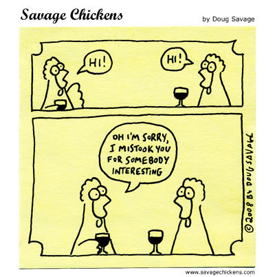 Savage Chickens Comic Strip for November 14, 2013 