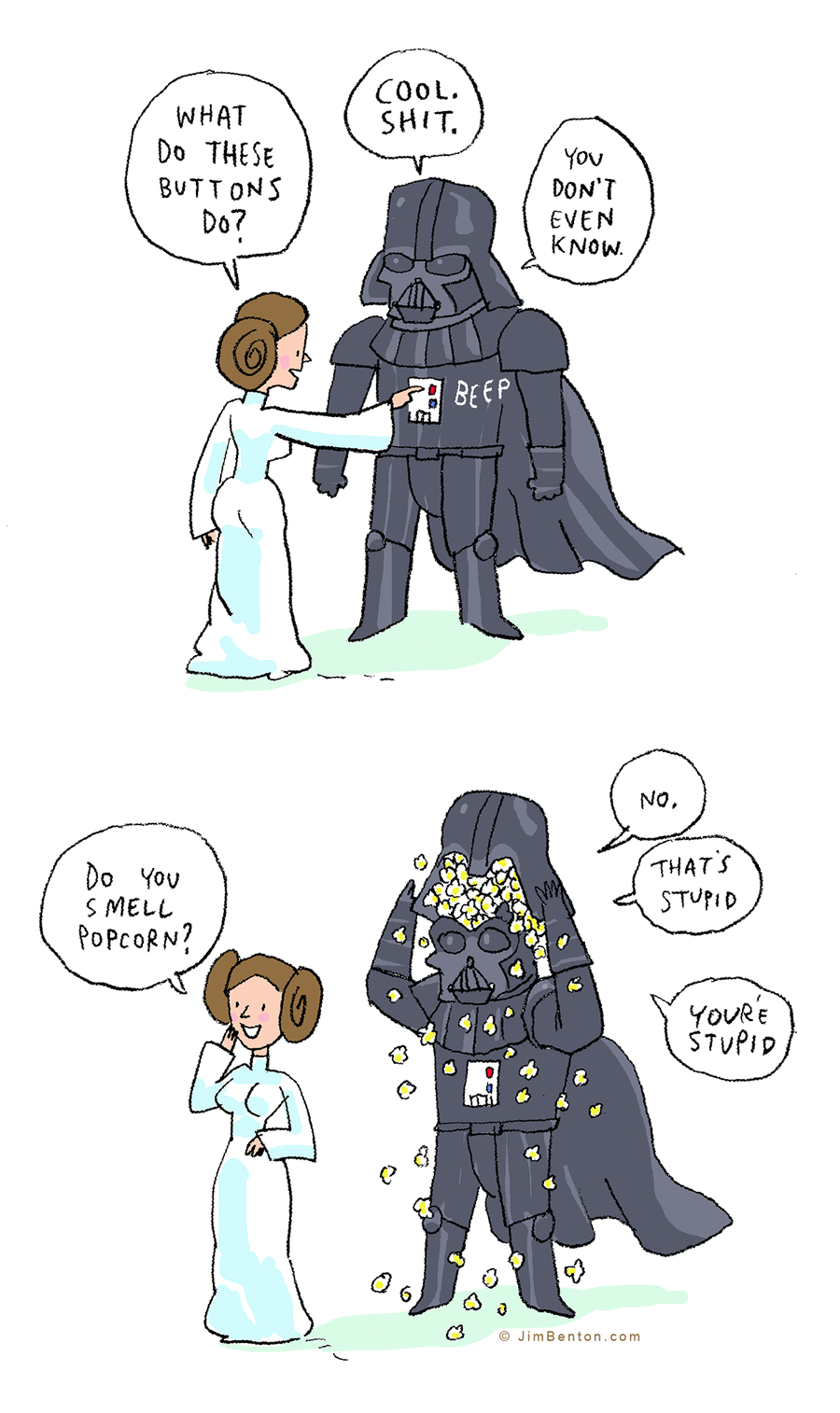 Jim Benton Cartoons Comic Strip for April 17, 2015 