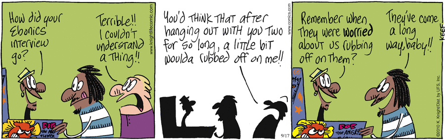 The Knight Life Comic Strip for September 17, 2010 