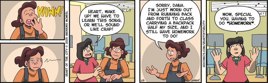 Heart of the City Comic Strip for February 07, 2025 