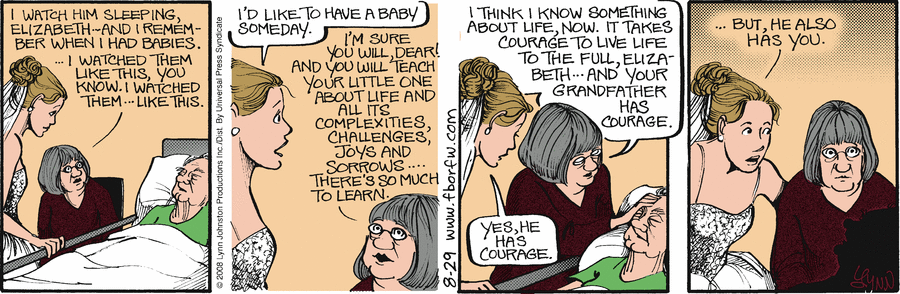For Better or For Worse Comic Strip for August 29, 2008 