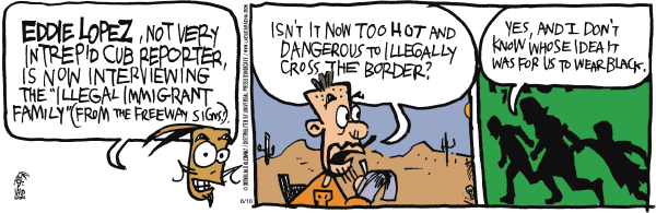 La Cucaracha Comic Strip for June 10, 2006 