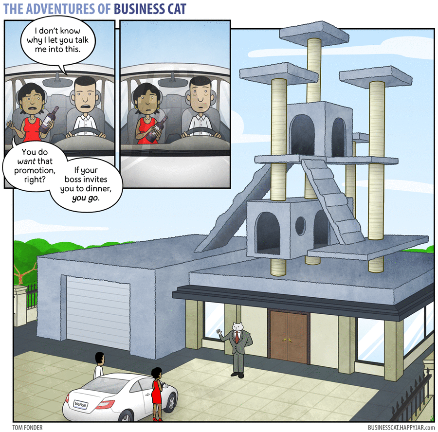 The Adventures of Business Cat Comic Strip for July 20, 2015 