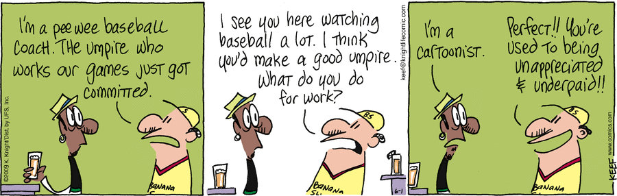The Knight Life Comic Strip for June 01, 2009 