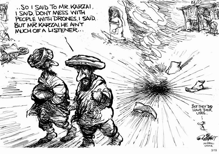 Pat Oliphant Comic Strip for March 19, 2013 
