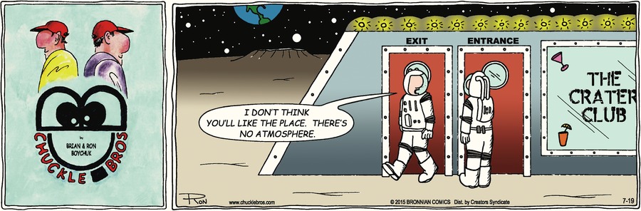 Chuckle Bros Comic Strip for July 19, 2015 