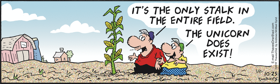 Frank and Ernest Comic Strip for October 25, 2018 