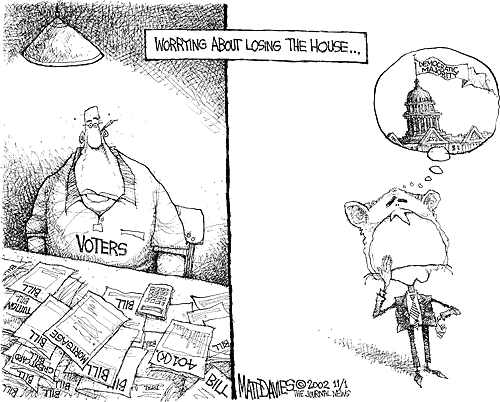 Matt Davies Comic Strip for October 31, 2002 