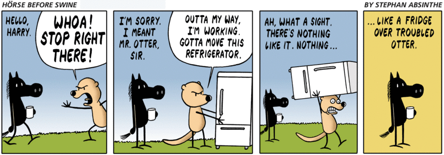 Dark Side of the Horse Comic Strip for December 14, 2019 