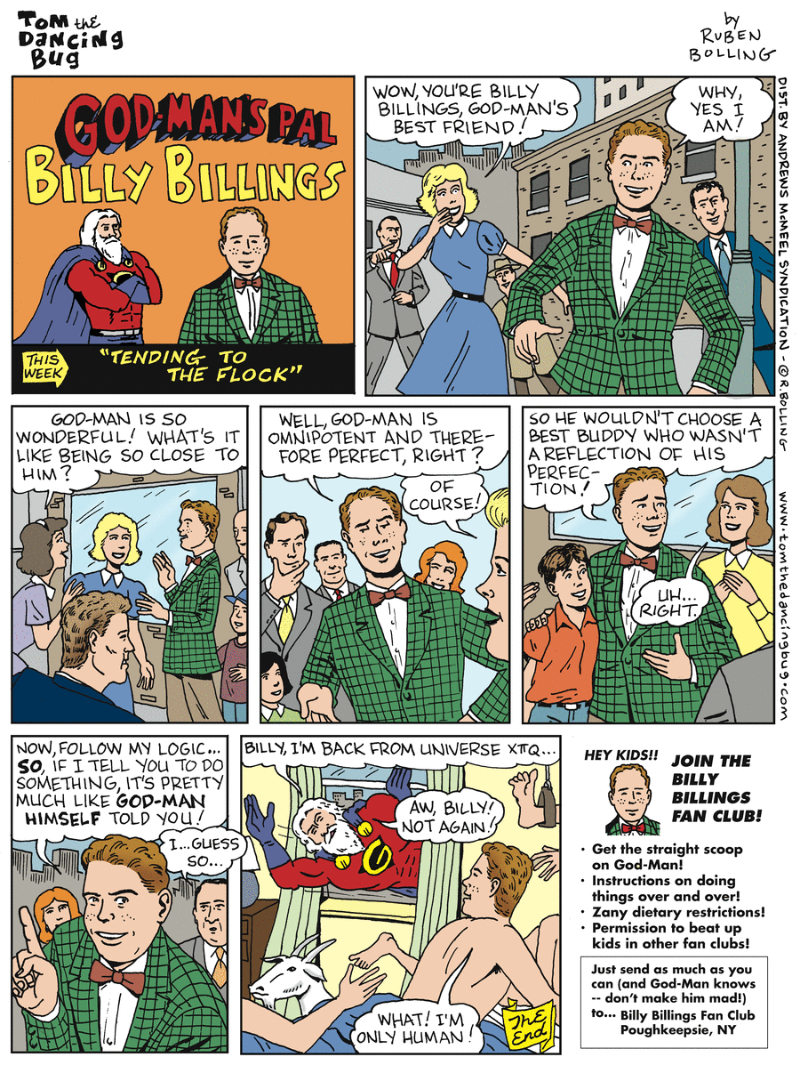 Tom the Dancing Bug Comic Strip for September 04, 2020 