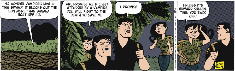 Rip Haywire Comic Strip for July 21, 2010 