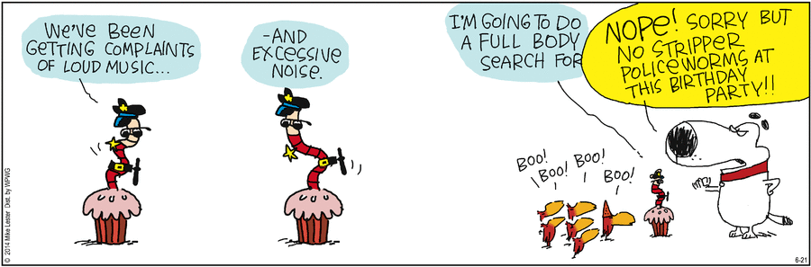 Mike du Jour Comic Strip for June 21, 2014 