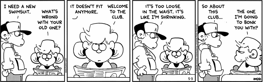 FoxTrot Comic Strip for May 03, 2006 
