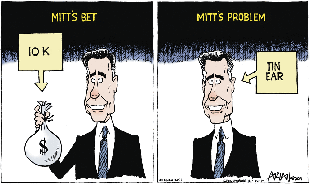 Robert Ariail Comic Strip for December 19, 2011 
