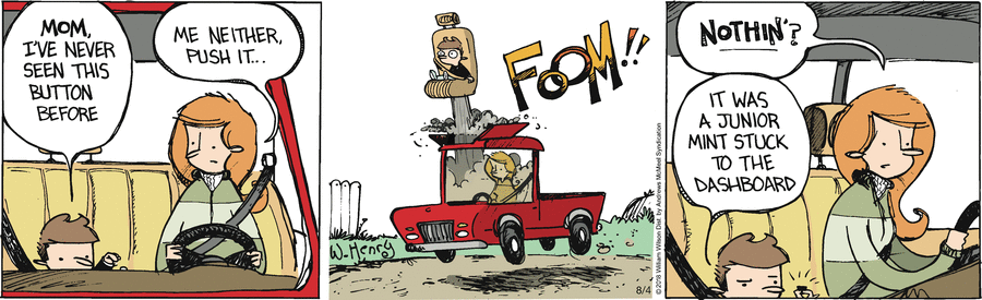 Wallace the Brave Comic Strip for August 04, 2018 