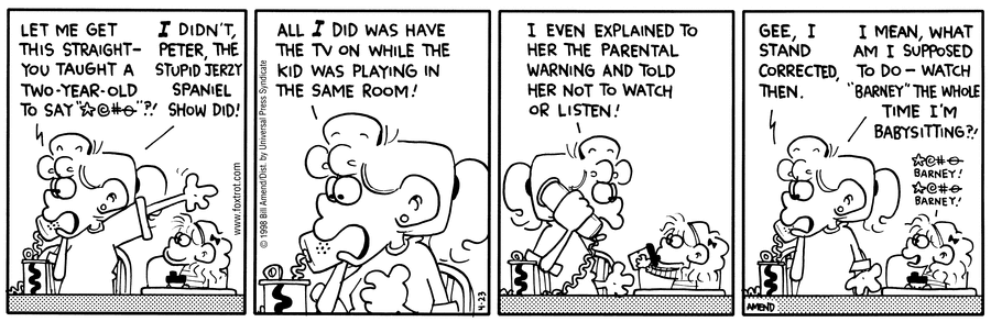 FoxTrot Classics Comic Strip for April 23, 2009 