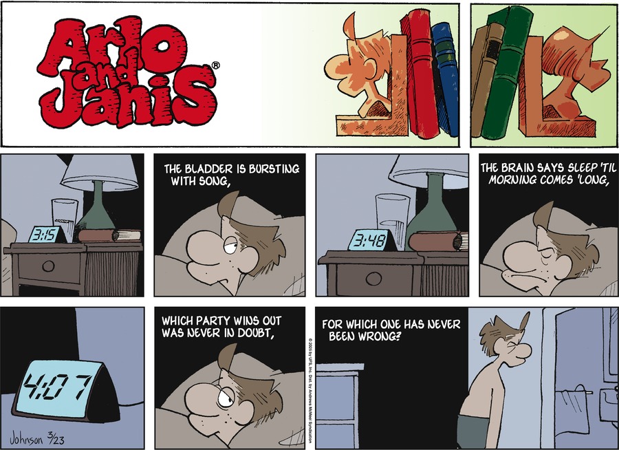 Arlo and Janis Comic Strip for March 23, 2025 