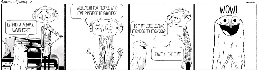 Spirit of the Staircase Comic Strip for July 31, 2016 