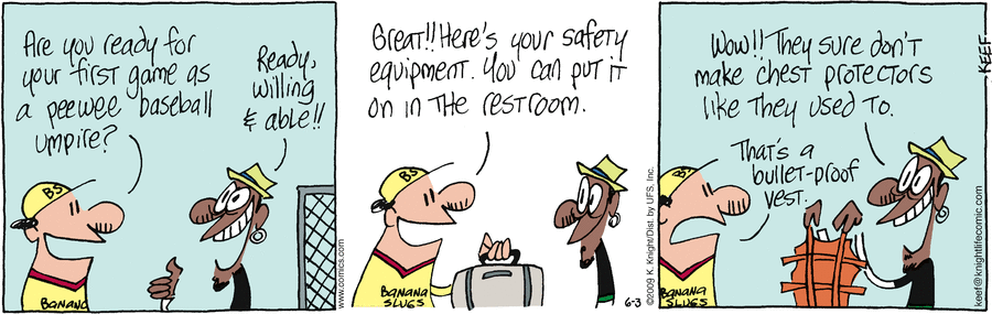 The Knight Life Comic Strip for June 03, 2009 