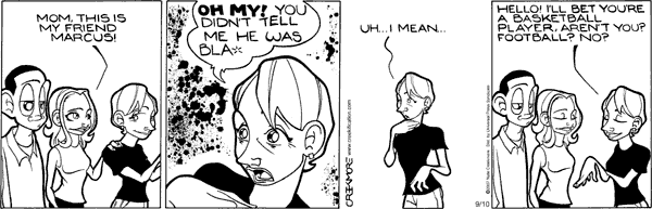 Maintaining Comic Strip for September 10, 2007 