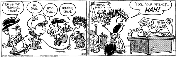 Heart of the City Comic Strip for October 10, 2007 