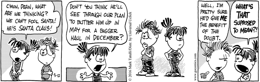 Heart of the City Comic Strip for May 12, 2016 