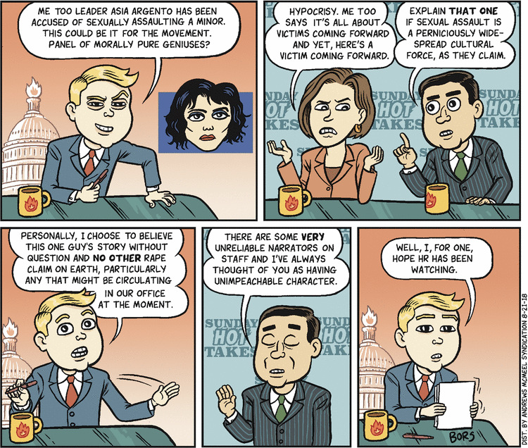 Matt Bors Comic Strip for August 21, 2018 