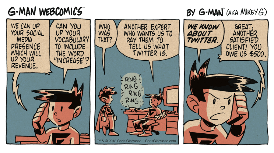 G-Man Webcomics Comic Strip for June 04, 2018 
