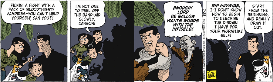 Rip Haywire Comic Strip for July 23, 2010 