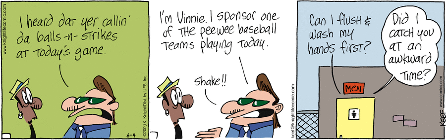The Knight Life Comic Strip for June 04, 2009 
