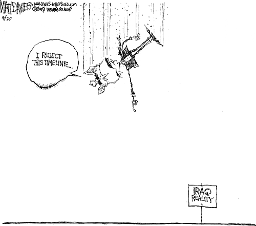 Matt Davies Comic Strip for April 25, 2007 