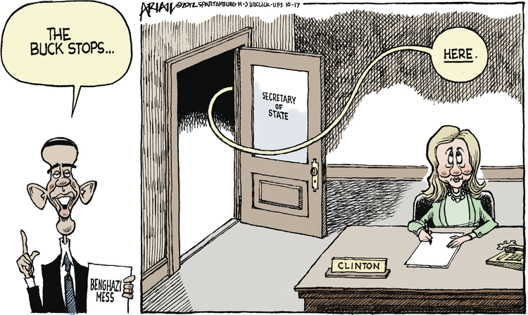 Robert Ariail Comic Strip for October 17, 2012 