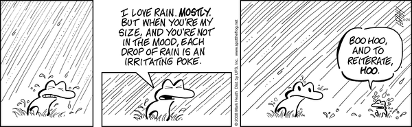 Spot the Frog Comic Strip for February 14, 2025 