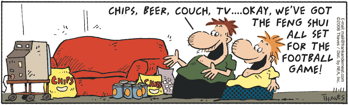 Frank and Ernest Comic Strip for November 11, 2006 