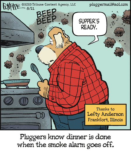 Pluggers Comic Strip for August 21, 2023 