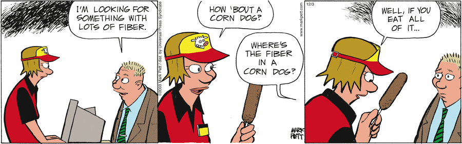 Lucky Cow Comic Strip for December 03, 2003 