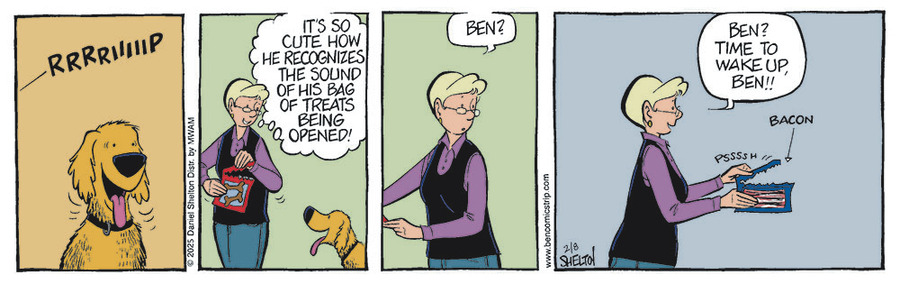 Ben Comic Strip for February 08, 2025 