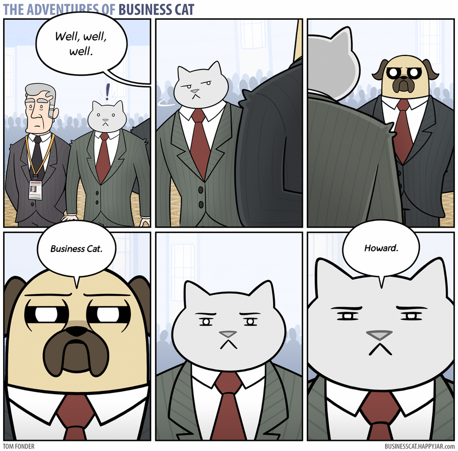 The Adventures of Business Cat Comic Strip for November 30, 2015 