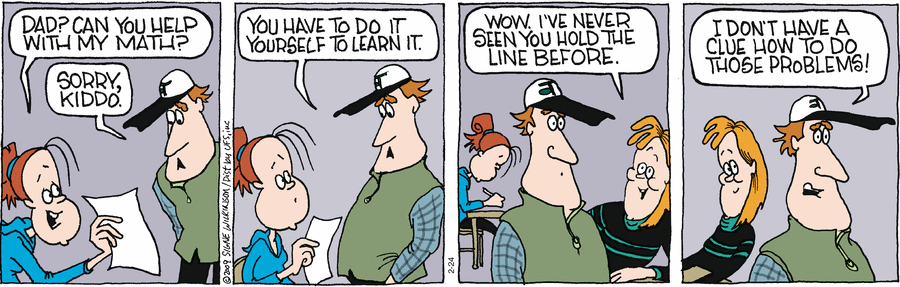 Family Tree Comic Strip for February 24, 2009 
