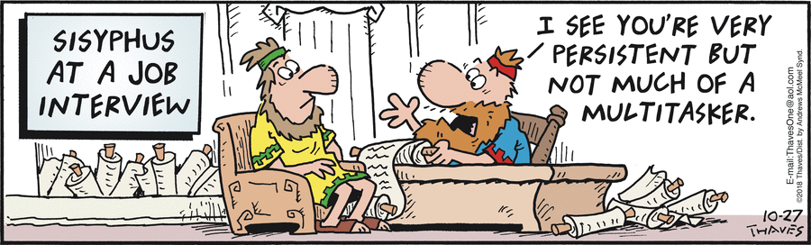 Frank and Ernest Comic Strip for October 27, 2018 