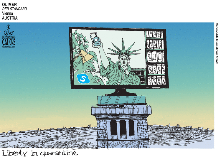 ViewsAmerica Comic Strip for March 27, 2020 