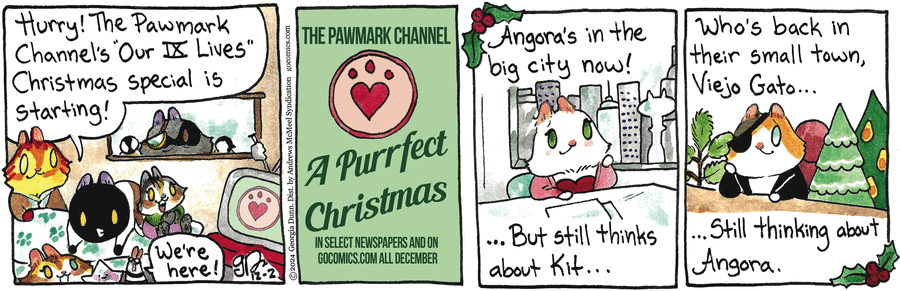 Breaking Cat News Comic Strip for December 02, 2024 
