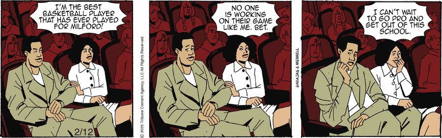 Gil Thorp Comic Strip for February 12, 2025 